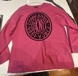 DKNY Women's Long Sleeve Sweater, Size XL